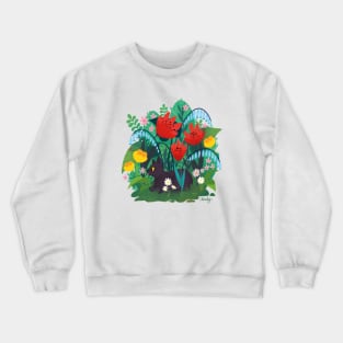 Spring kitty Crewneck Sweatshirt